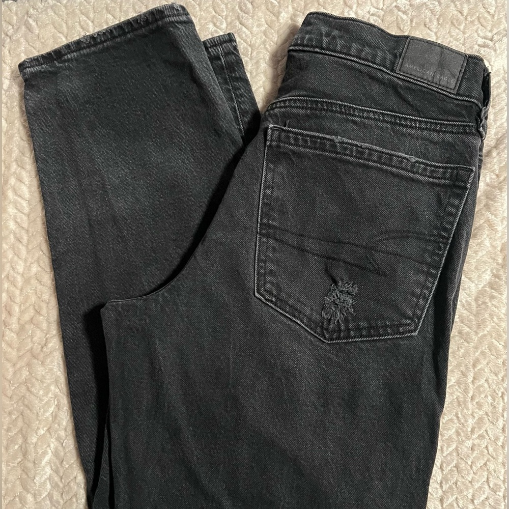 American Eagle, Size 6, Super High Rise Ankle Straight Pants